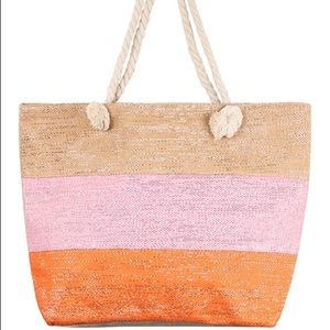 New oversized beach tote bag